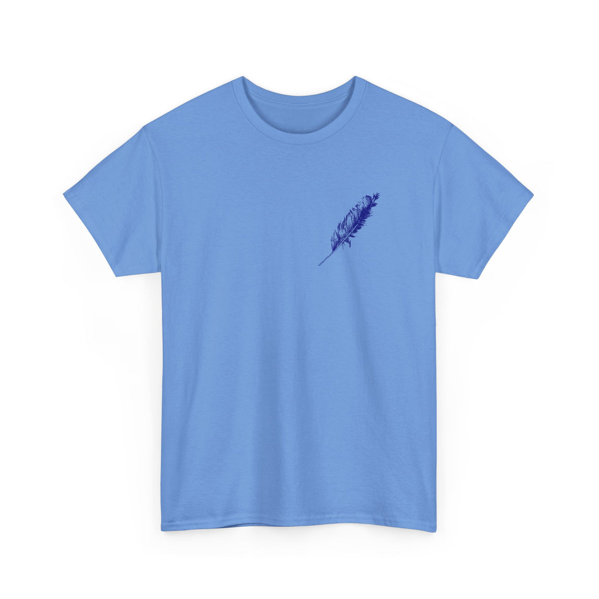 Inspirational Feather Tee — "Do good, bestow kindness" Quote T‑Shirt