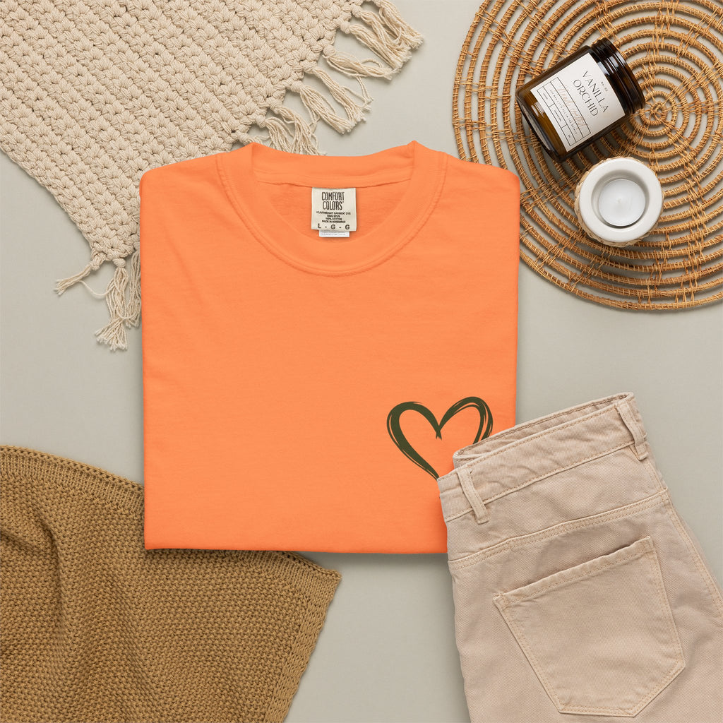 T‑Shirt — 'Tap My Shoulder' Heart Tee (If You Need A Prayer Today)