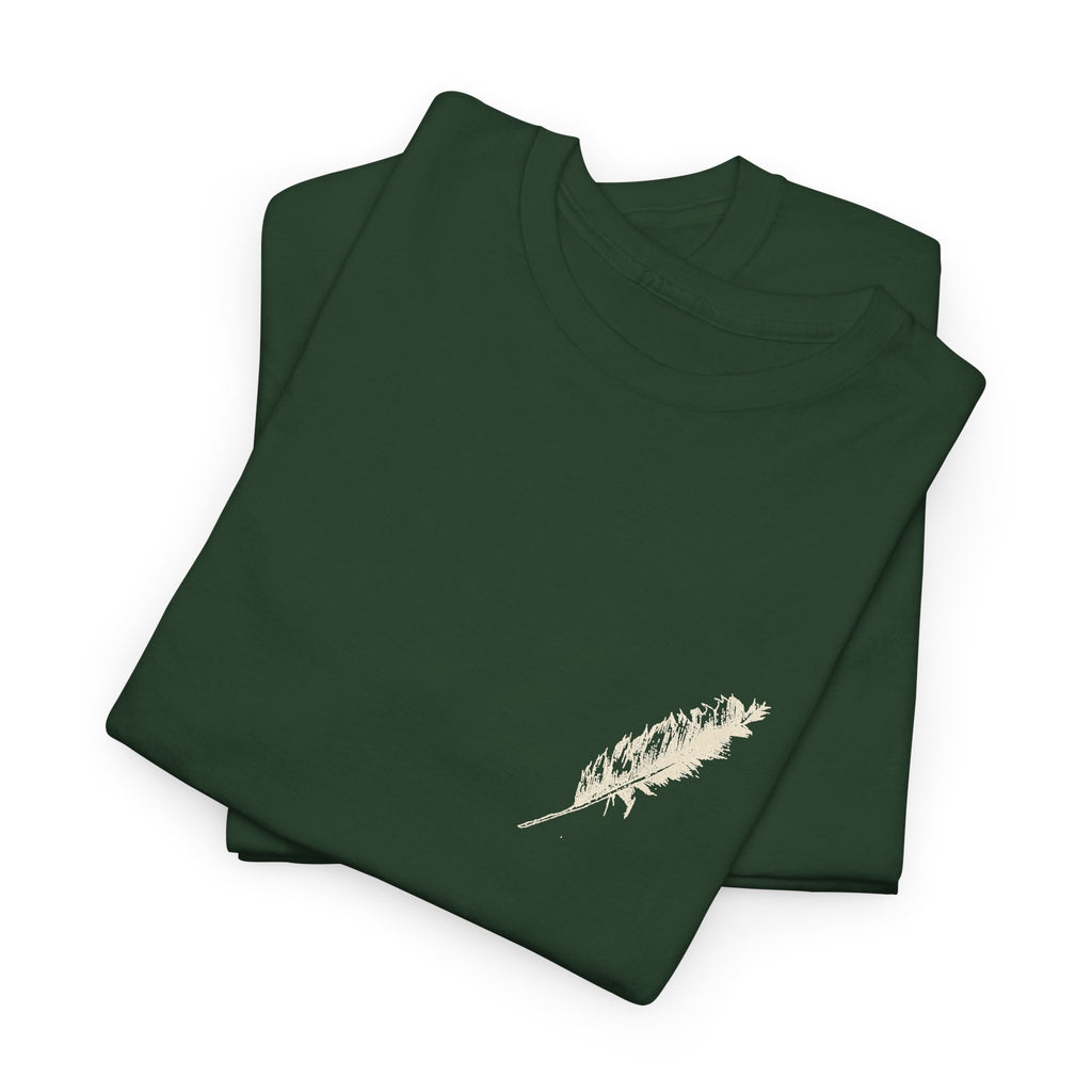 Love In It T-Shirt — Inspirational Quote Tee with Feather Accent
