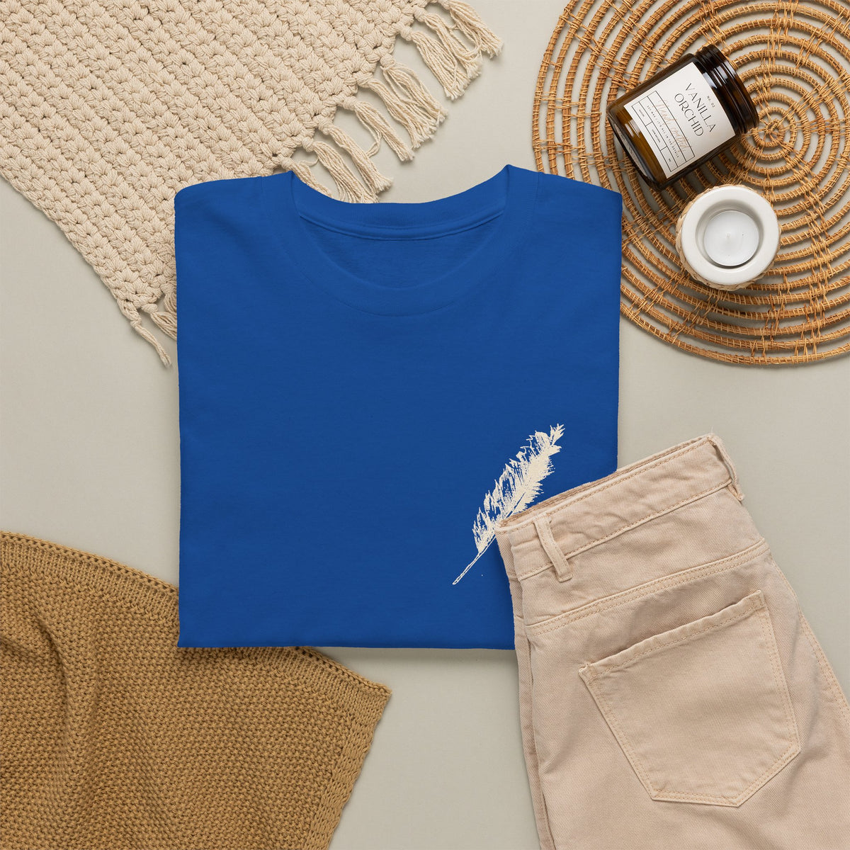 Inspirational Feather Tee — "Do good, bestow kindness" Quote T-Shirt