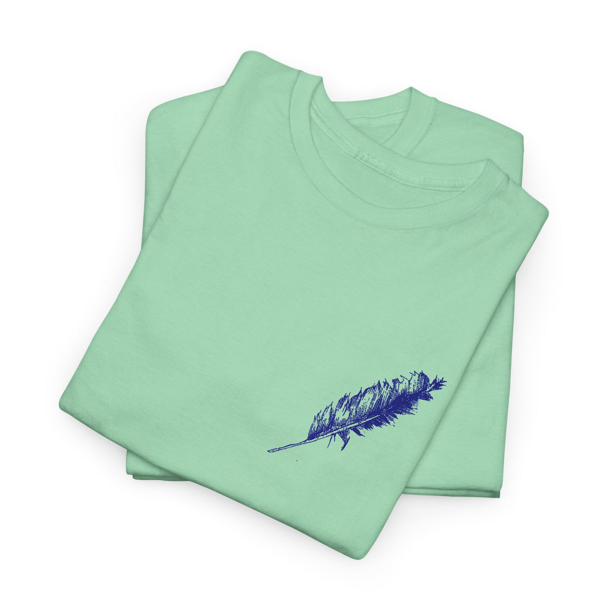 Inspirational Feather Tee — "Do good, bestow kindness" Quote T‑Shirt