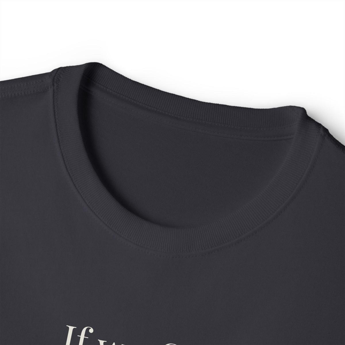Boxy Oversized Tee — Minimal White Crewneck