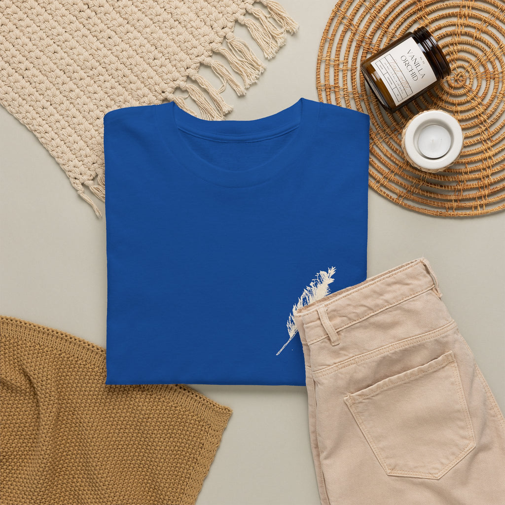 Literary Quote Tee — “One could almost hear the sound of stones dropping to the ground.”