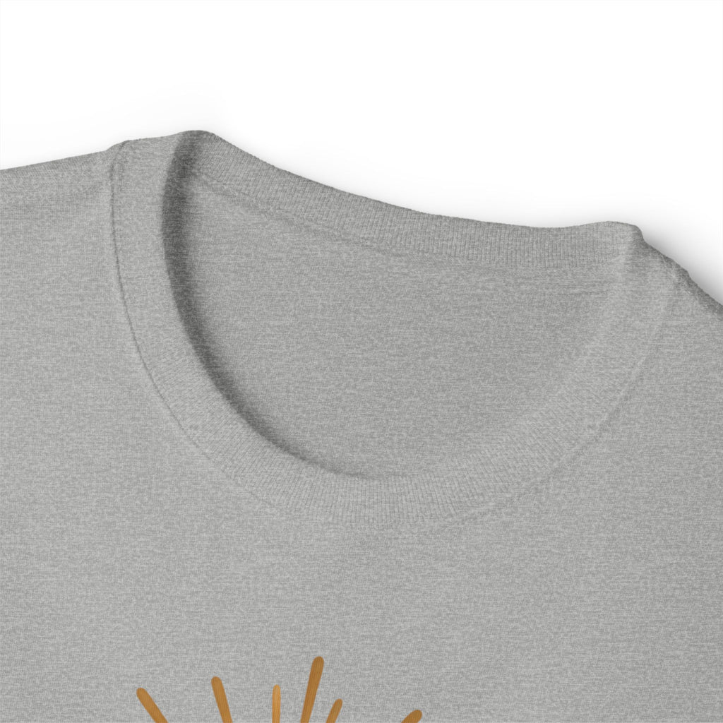 Joy Comes in the Morning Tee — Sunrise Inspirational Graphic T-Shirt