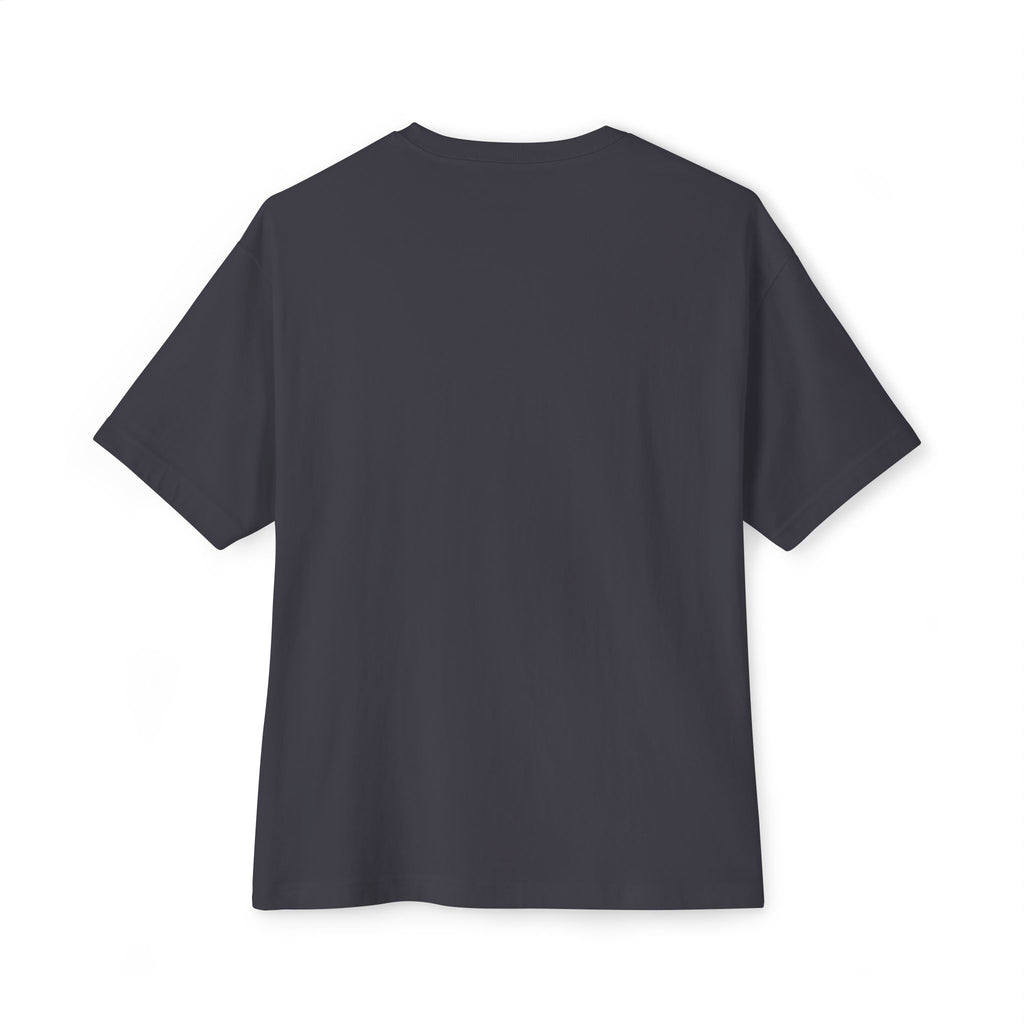 Boxy Oversized Tee — Minimal White Crewneck