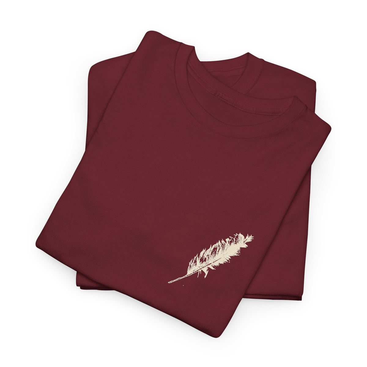 Literary Quote Tee — “One could almost hear the sound of stones dropping to the ground.”
