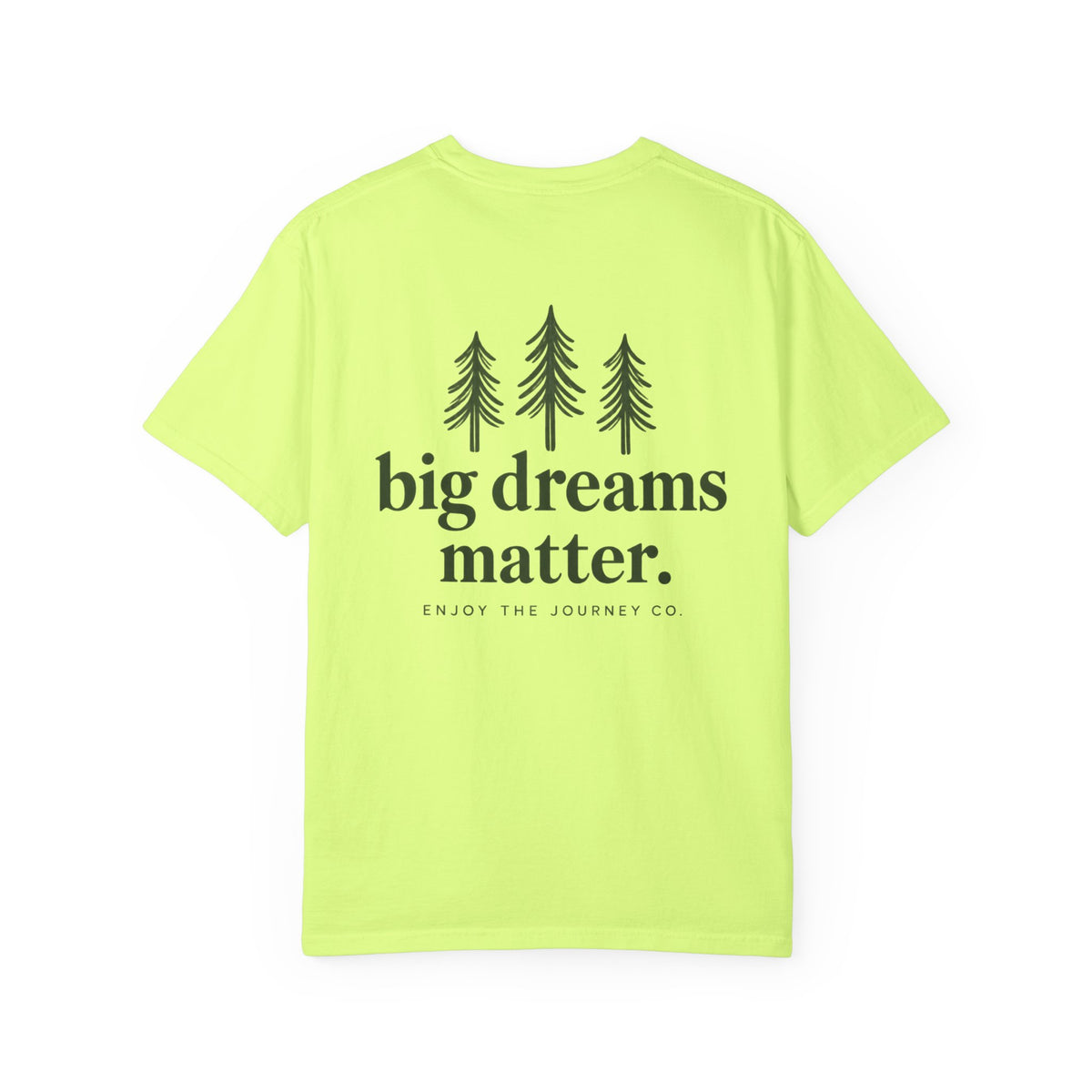 Tell Me What You’re Excited About Tee — 'Big Dreams Matter' Inspirational T-Shirt