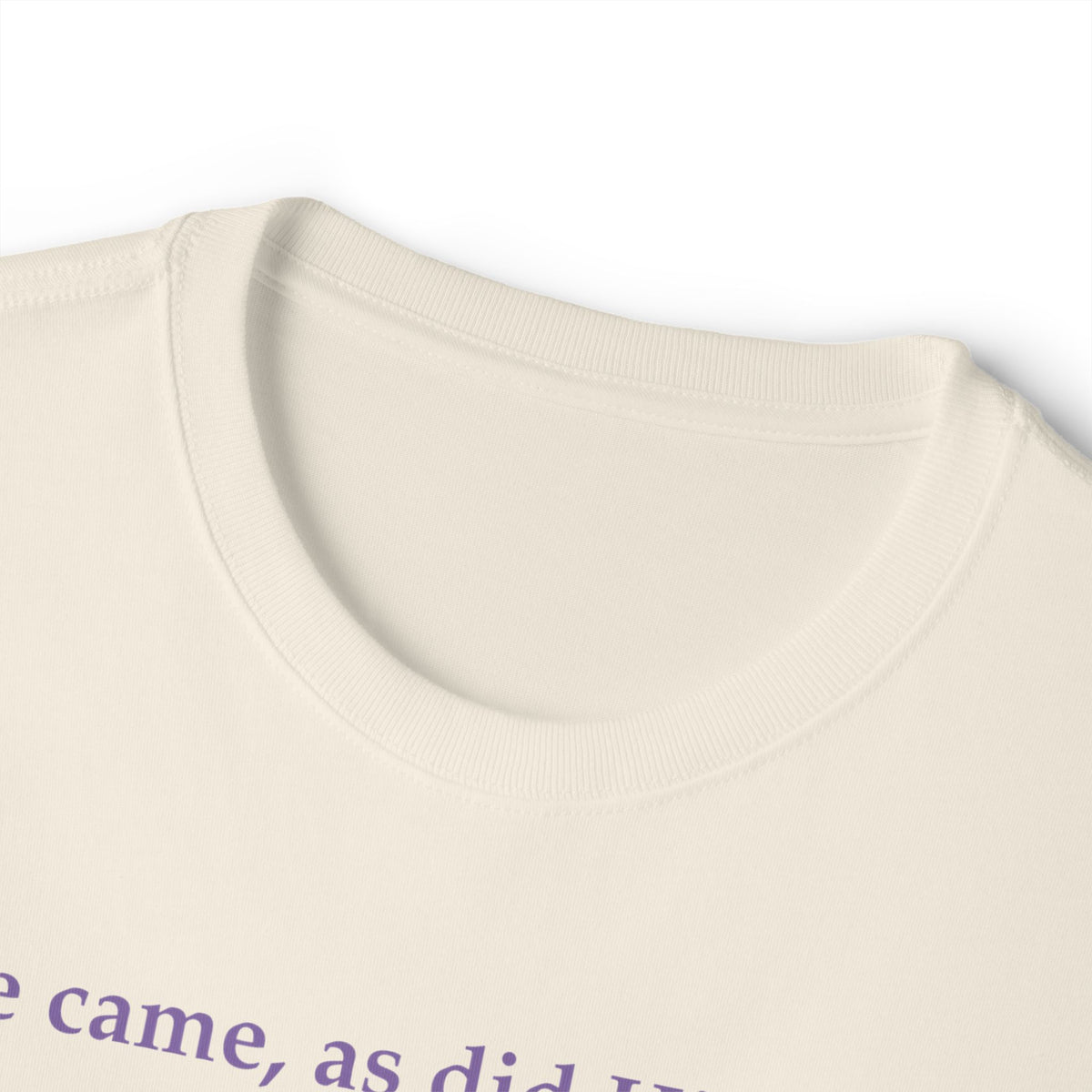 Boxy Tee — "He Came, As Did His Lord: Not to Be Served, But to Serve" Christian Graphic Shirt