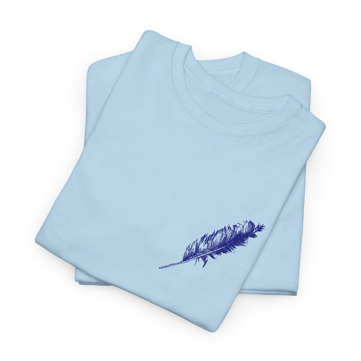 Inspirational Feather Tee — "Do good, bestow kindness" Quote T‑Shirt