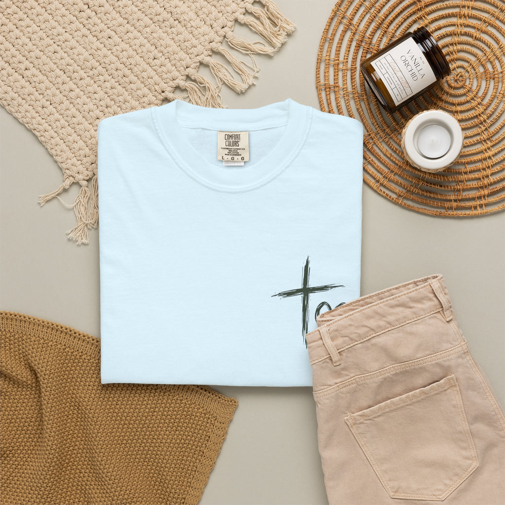 Christian Graphic T-Shirt — "I Was Carried to the Table" Faith Tee