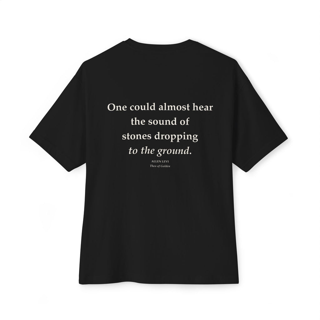 Feather Minimalist Tee — "Enjoy the Journey" Chest Graphic