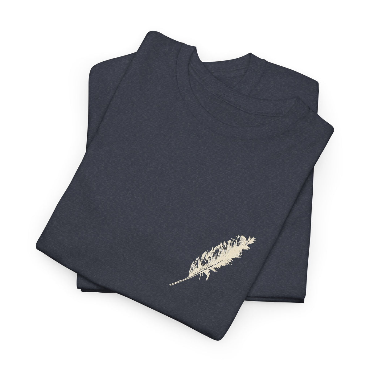 Literary Quote Tee — “One could almost hear the sound of stones dropping to the ground.”