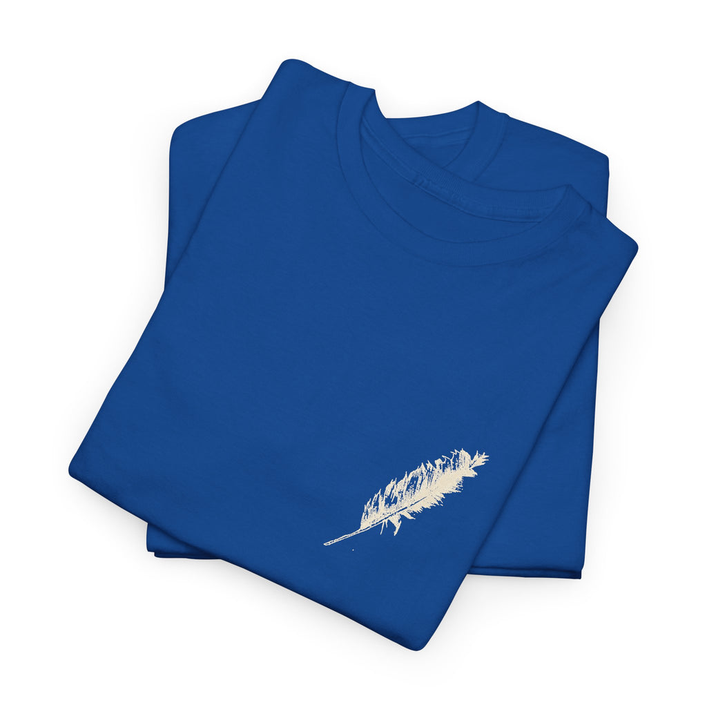Literary Quote Tee — “One could almost hear the sound of stones dropping to the ground.”