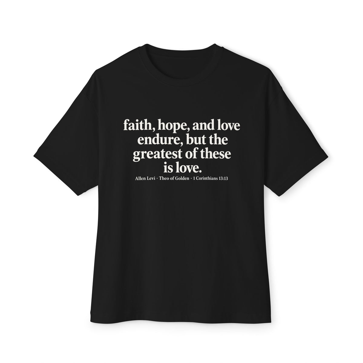 Unisex Oversized Boxy Tee