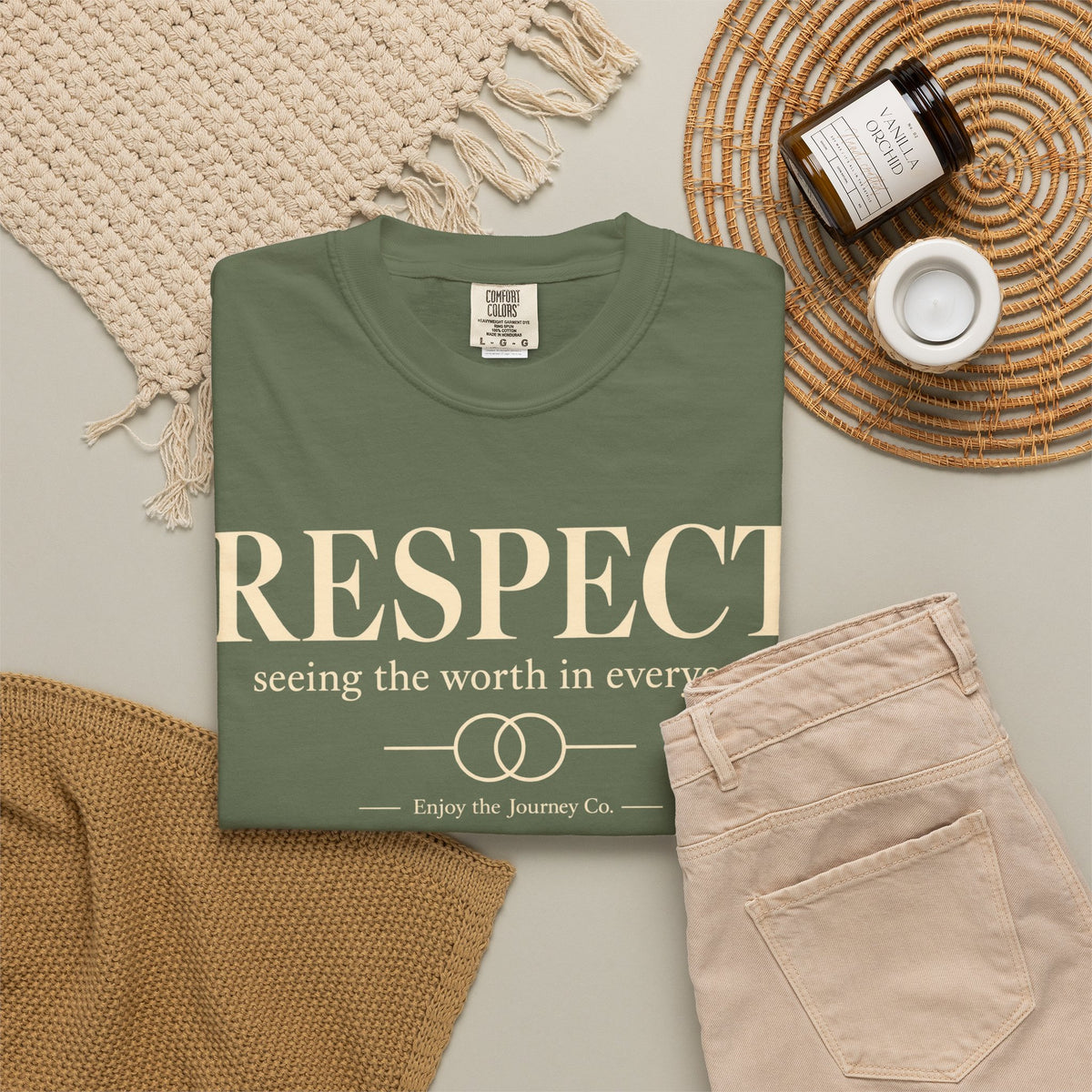 Respect T-Shirt — ’Respect: seeing the worth in everyone.’ Inspirational Tee