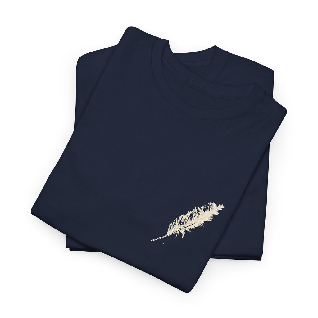Love In It T-Shirt — Inspirational Quote Tee with Feather Accent