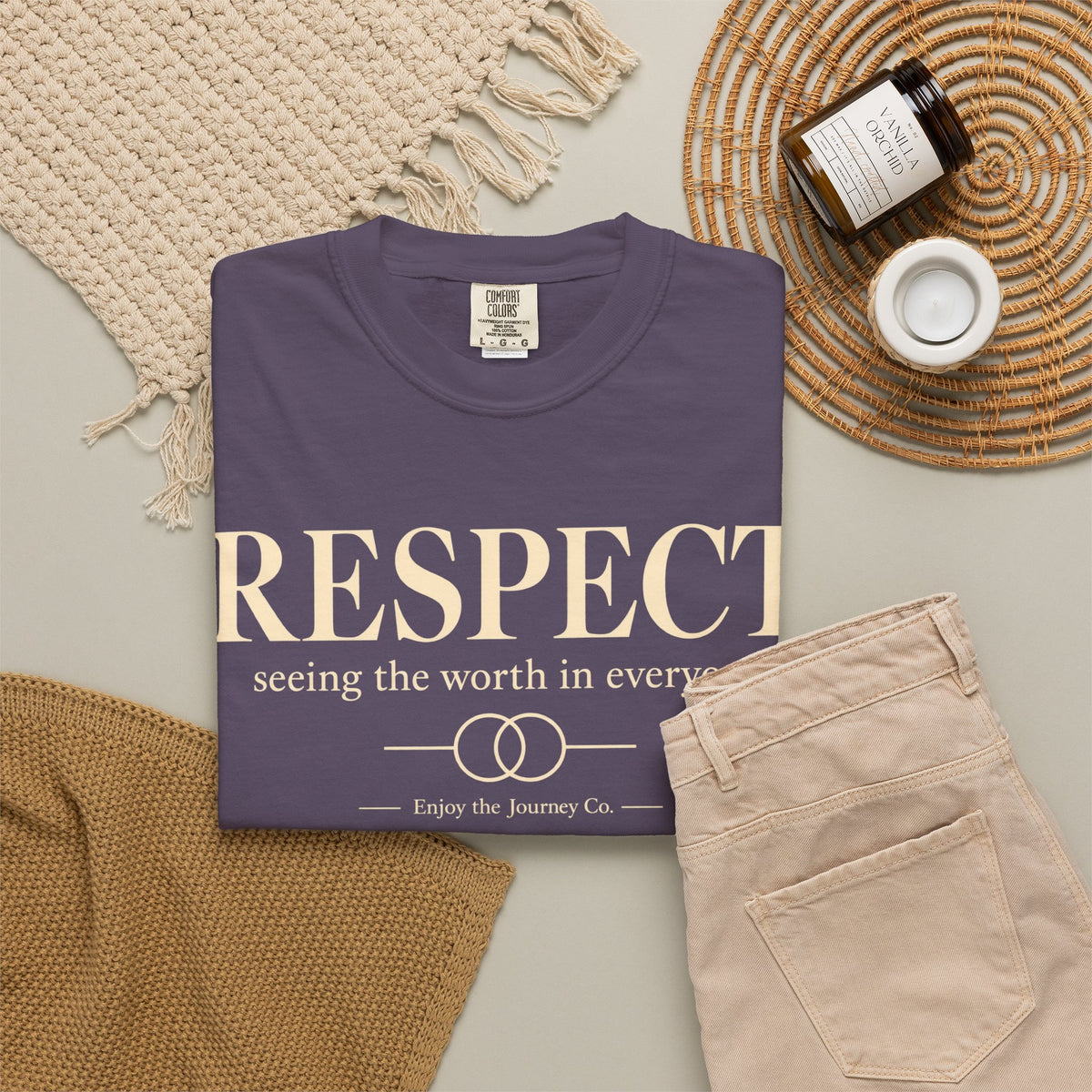 Respect T-Shirt — ’Respect: seeing the worth in everyone.’ Inspirational Tee