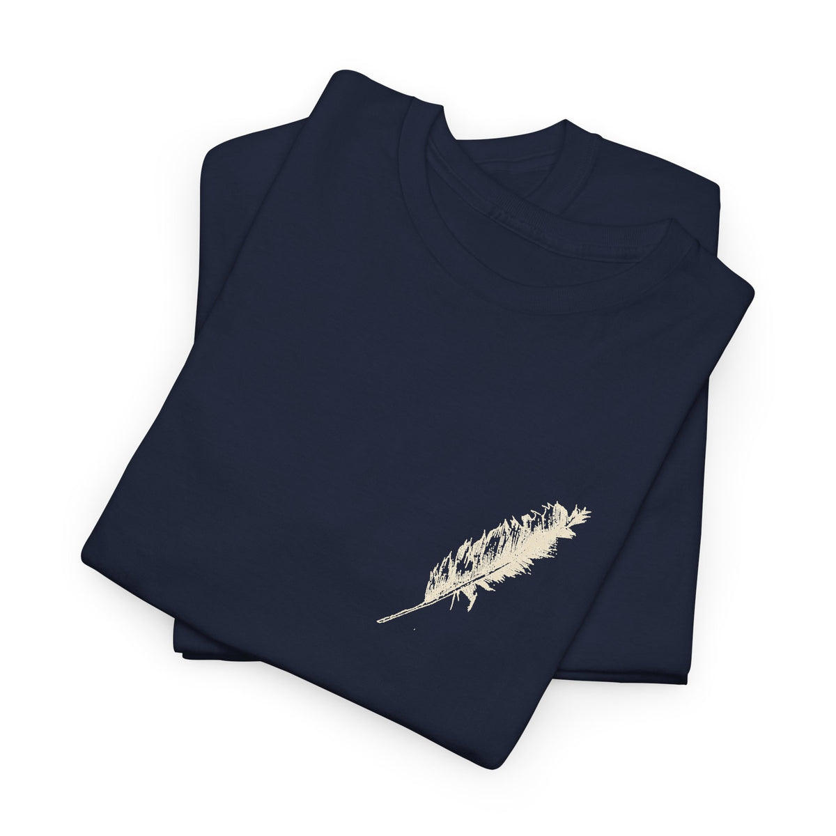 Inspirational Feather Tee — "Do good, bestow kindness" Quote T-Shirt
