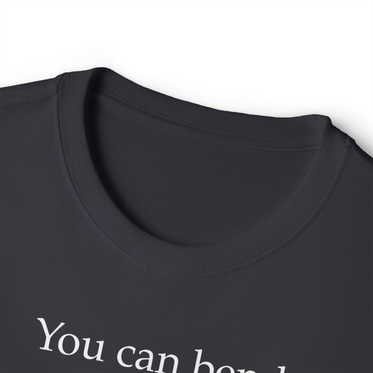You Can Bend a Twig Tee — Inspirational Quote Oversized T‑Shirt