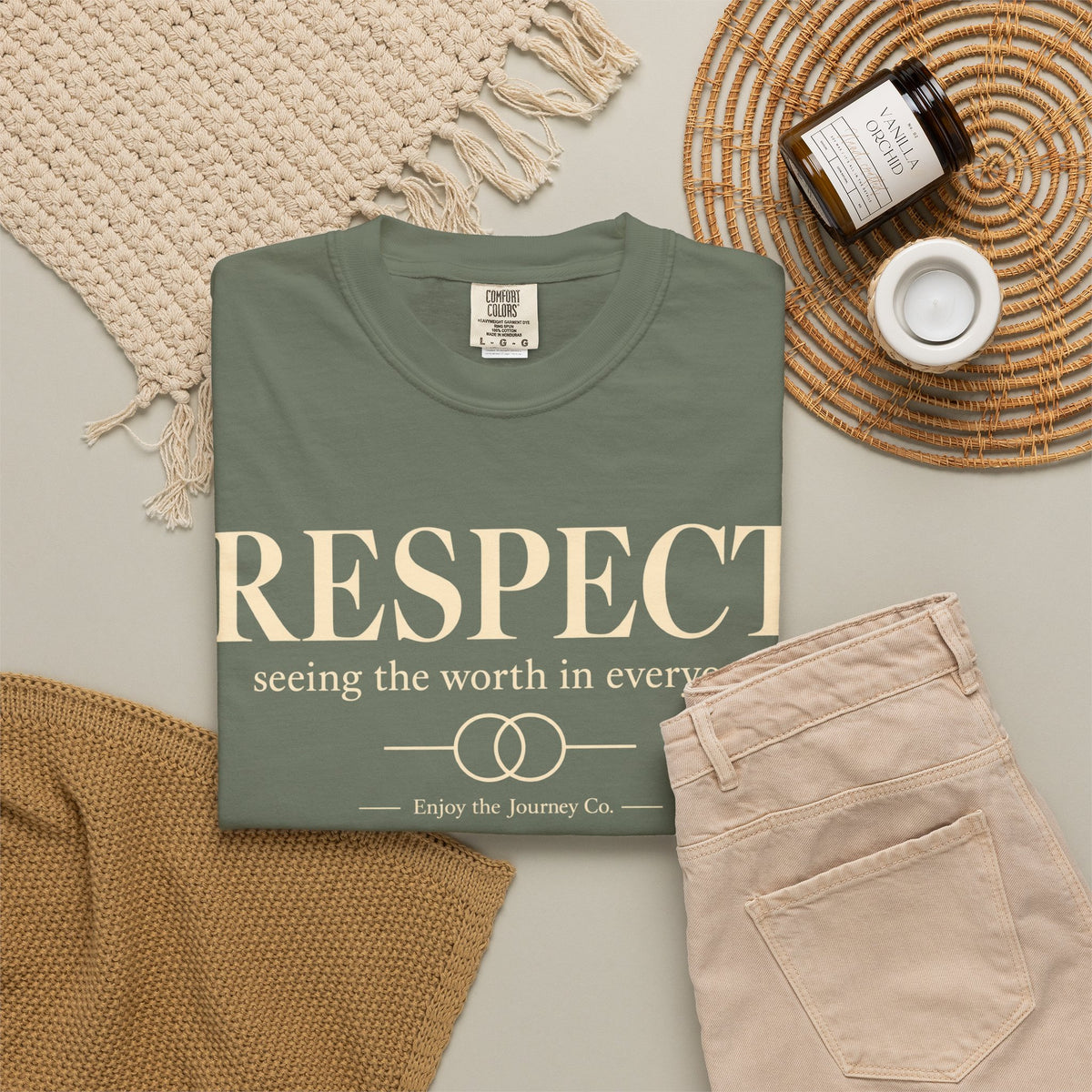 Respect T-Shirt — ’Respect: seeing the worth in everyone.’ Inspirational Tee