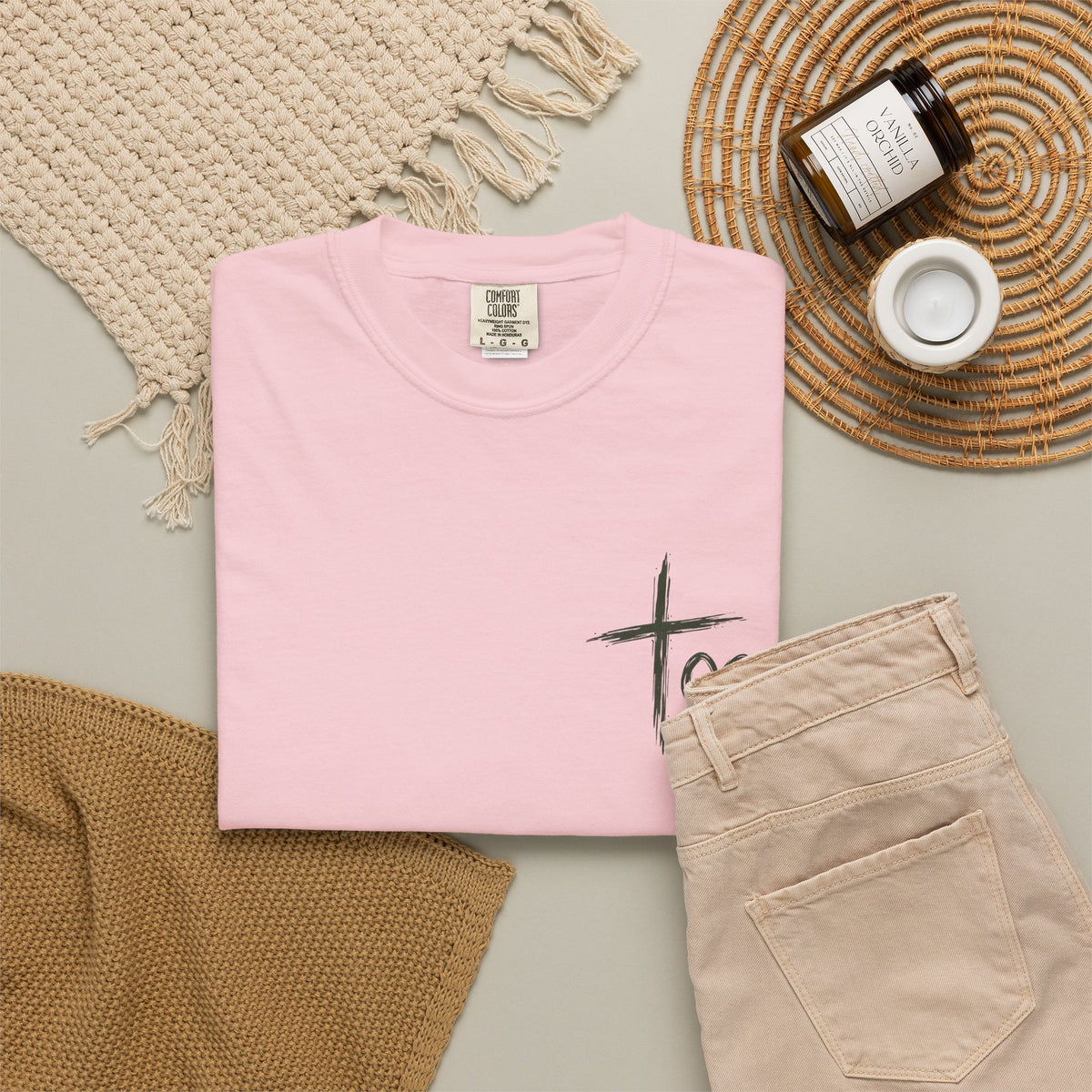 Christian Graphic T-Shirt — "I Was Carried to the Table" Faith Tee