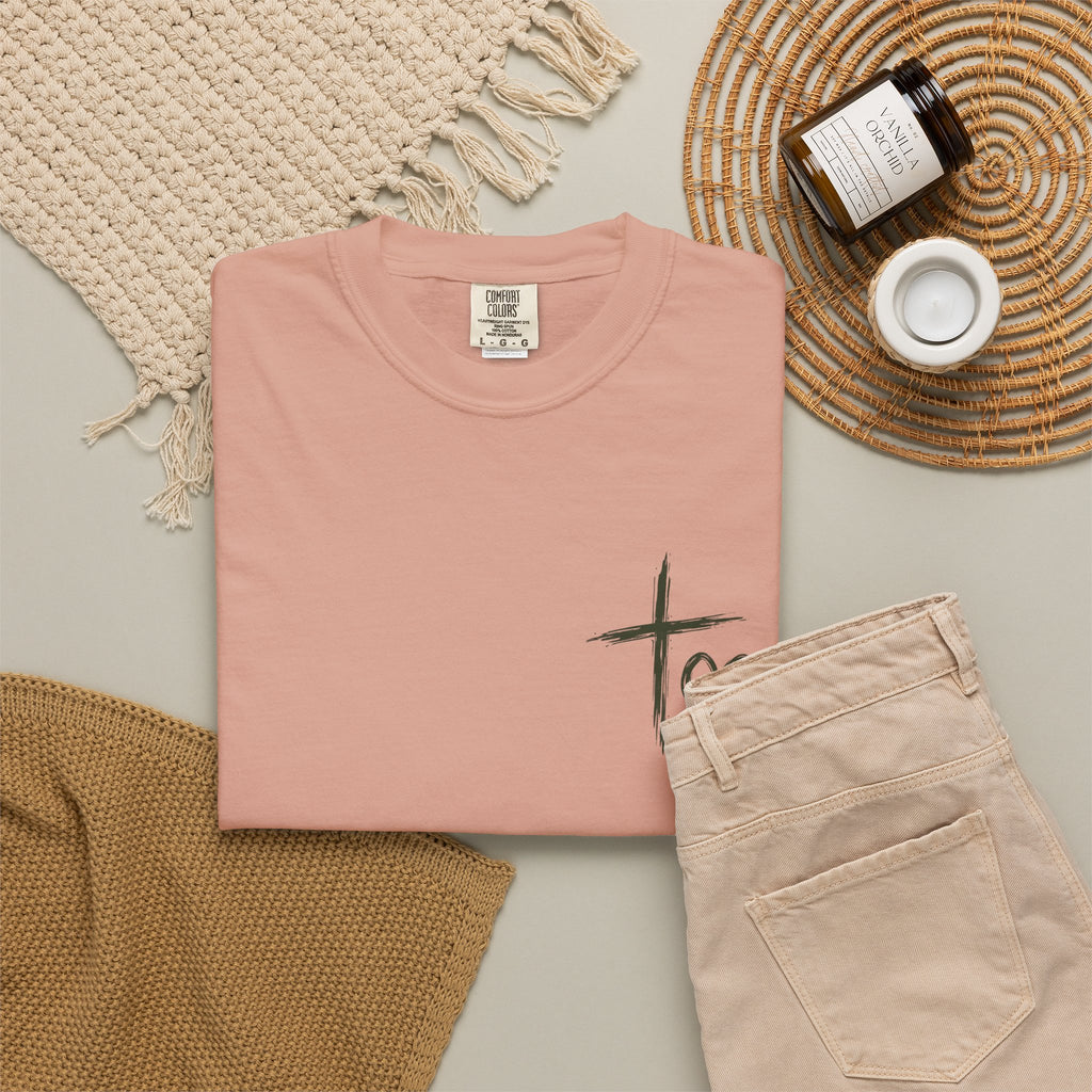Christian Graphic T-Shirt — "I Was Carried to the Table" Faith Tee