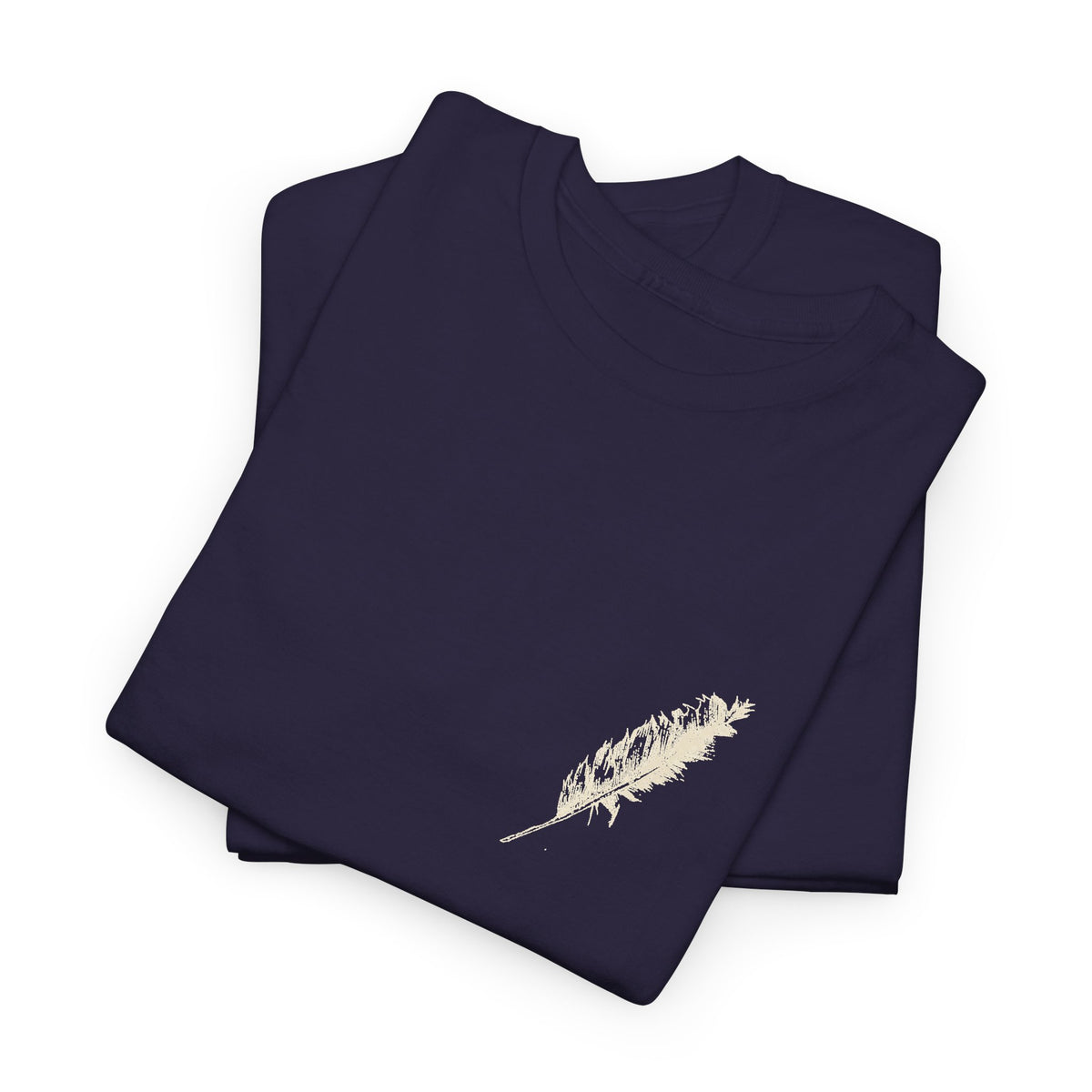 Literary Quote Tee — “One could almost hear the sound of stones dropping to the ground.”