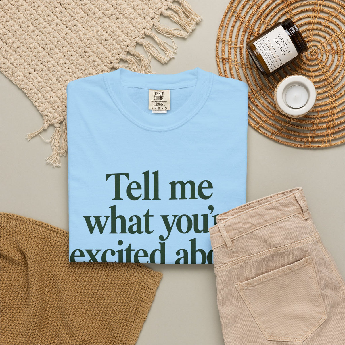 Tell Me What You’re Excited About Tee — 'Big Dreams Matter' Inspirational T-Shirt