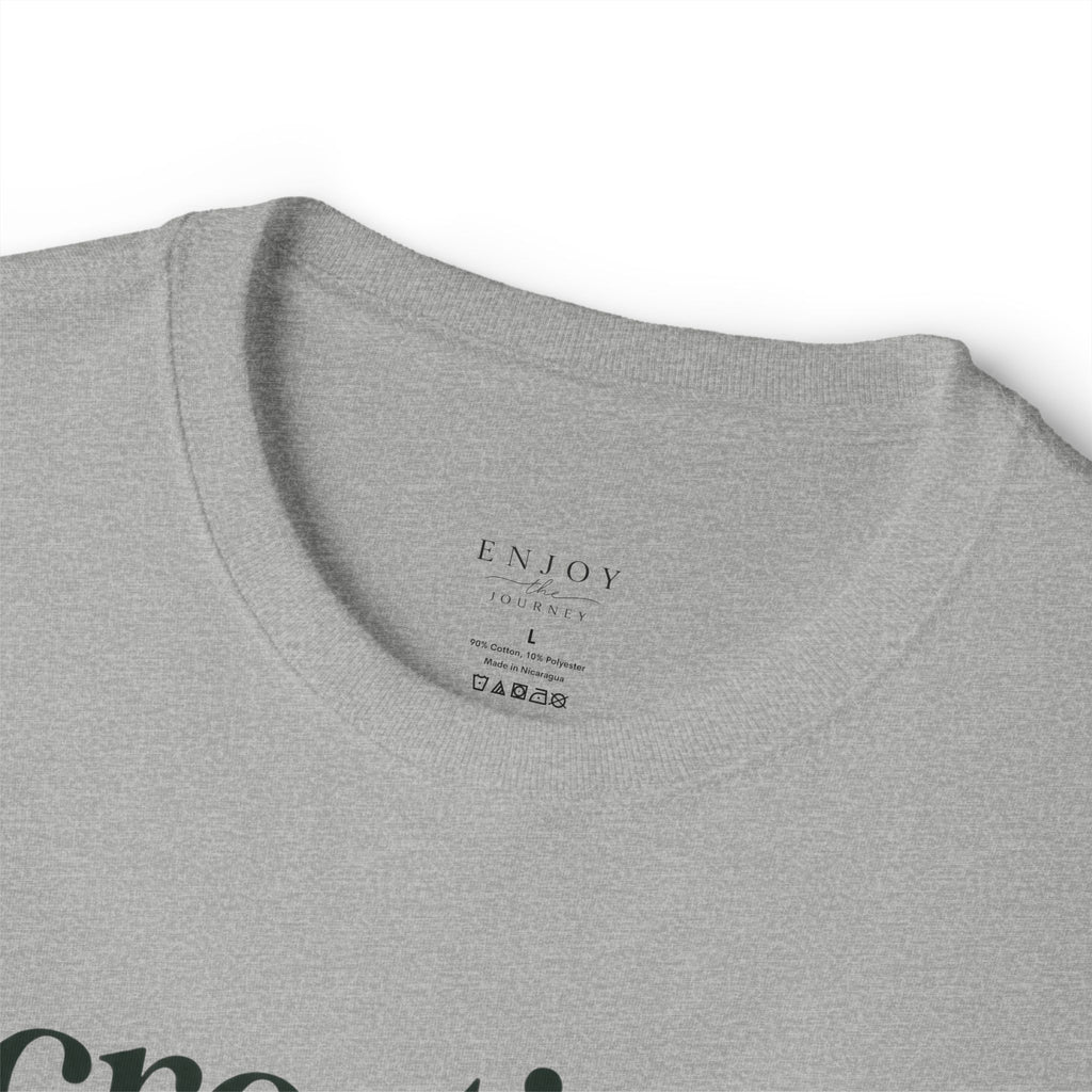 T-Shirt — "Creativity is Intelligence Having Fun" Inspirational Graphic Tee