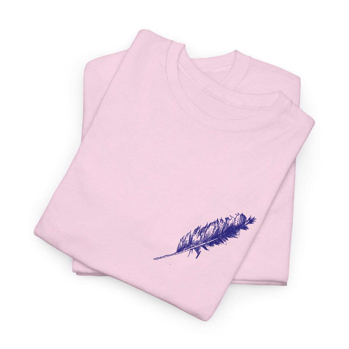 Inspirational Feather Tee — "Do good, bestow kindness" Quote T‑Shirt