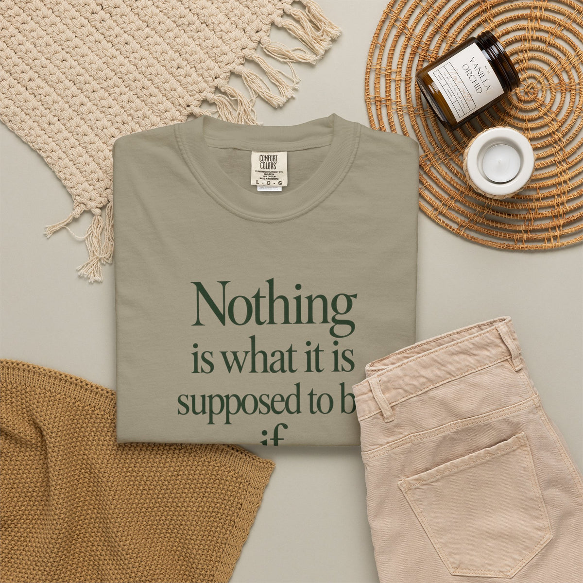 Nothing Is What It Is T-Shirt — "If Love Is Not at the Core" Inspirational Tee