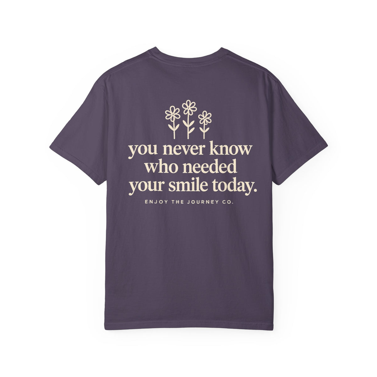 Inspirational Smile T-Shirt — “Be a reason someone smiles today” Motivational Tee