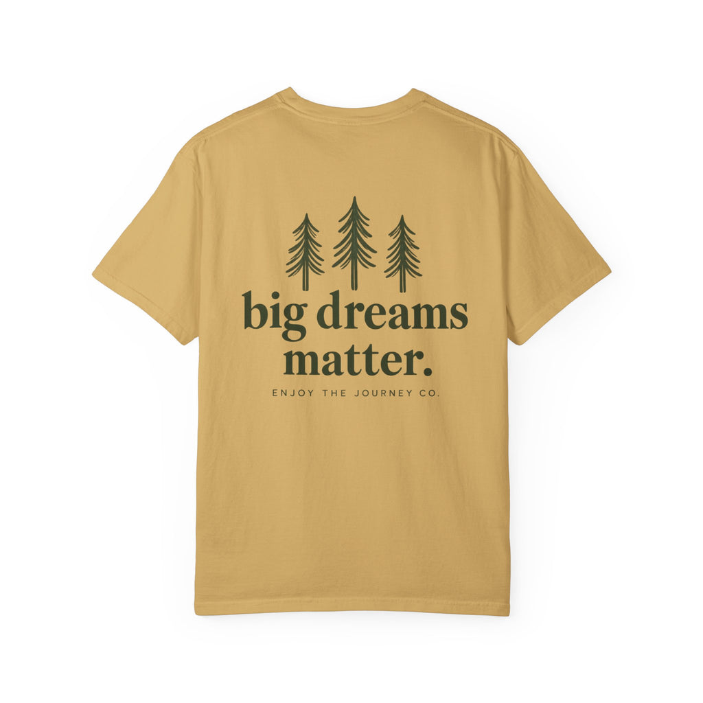 Tell Me What You’re Excited About Tee — 'Big Dreams Matter' Inspirational T-Shirt