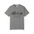 T-Shirt — 'Go Outside' Mountain & Forest Graphic Tee — Adventure Nature Quote