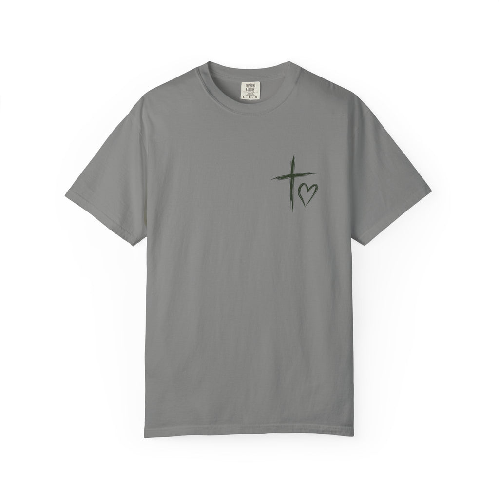 Christian Graphic T-Shirt — "I Was Carried to the Table" Faith Tee