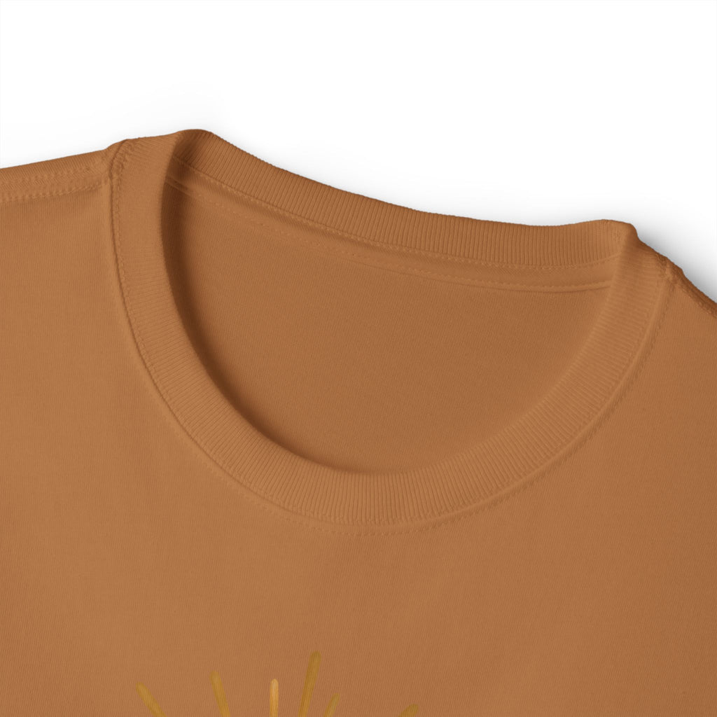 Joy Comes in the Morning Tee — Sunrise Inspirational Graphic T-Shirt