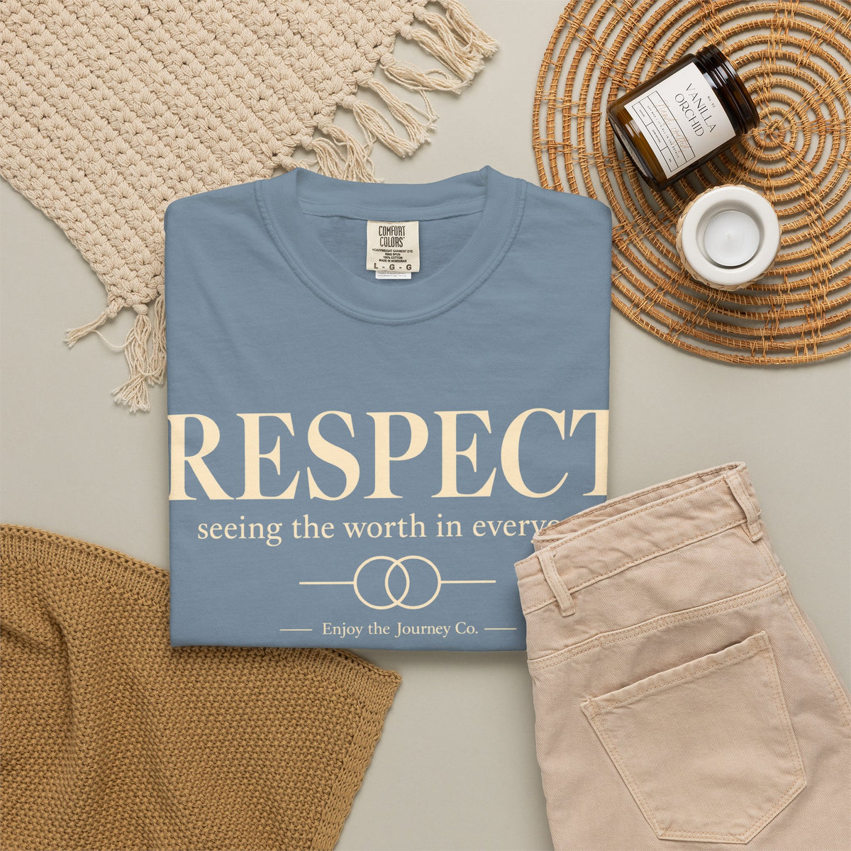 Respect T-Shirt — ’Respect: seeing the worth in everyone.’ Inspirational Tee