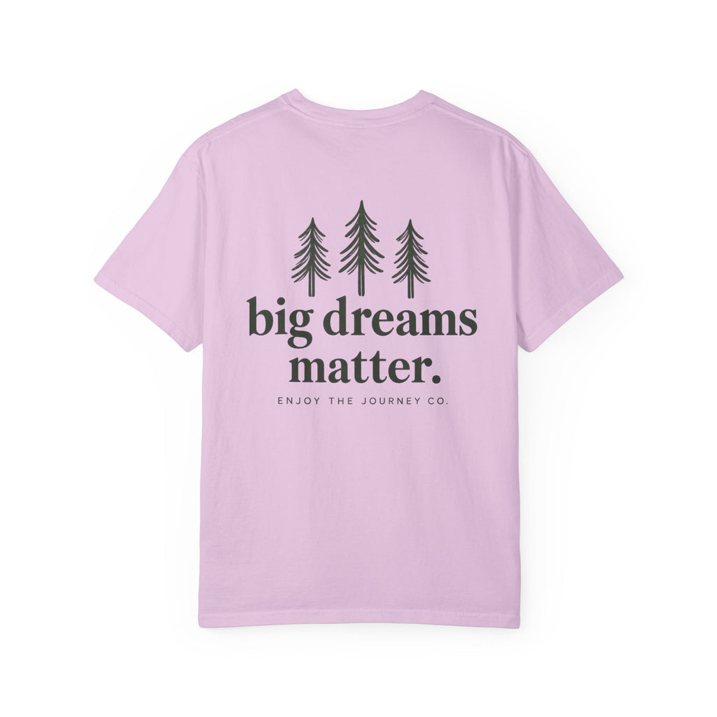 Tell Me What You’re Excited About Tee — 'Big Dreams Matter' Inspirational T-Shirt