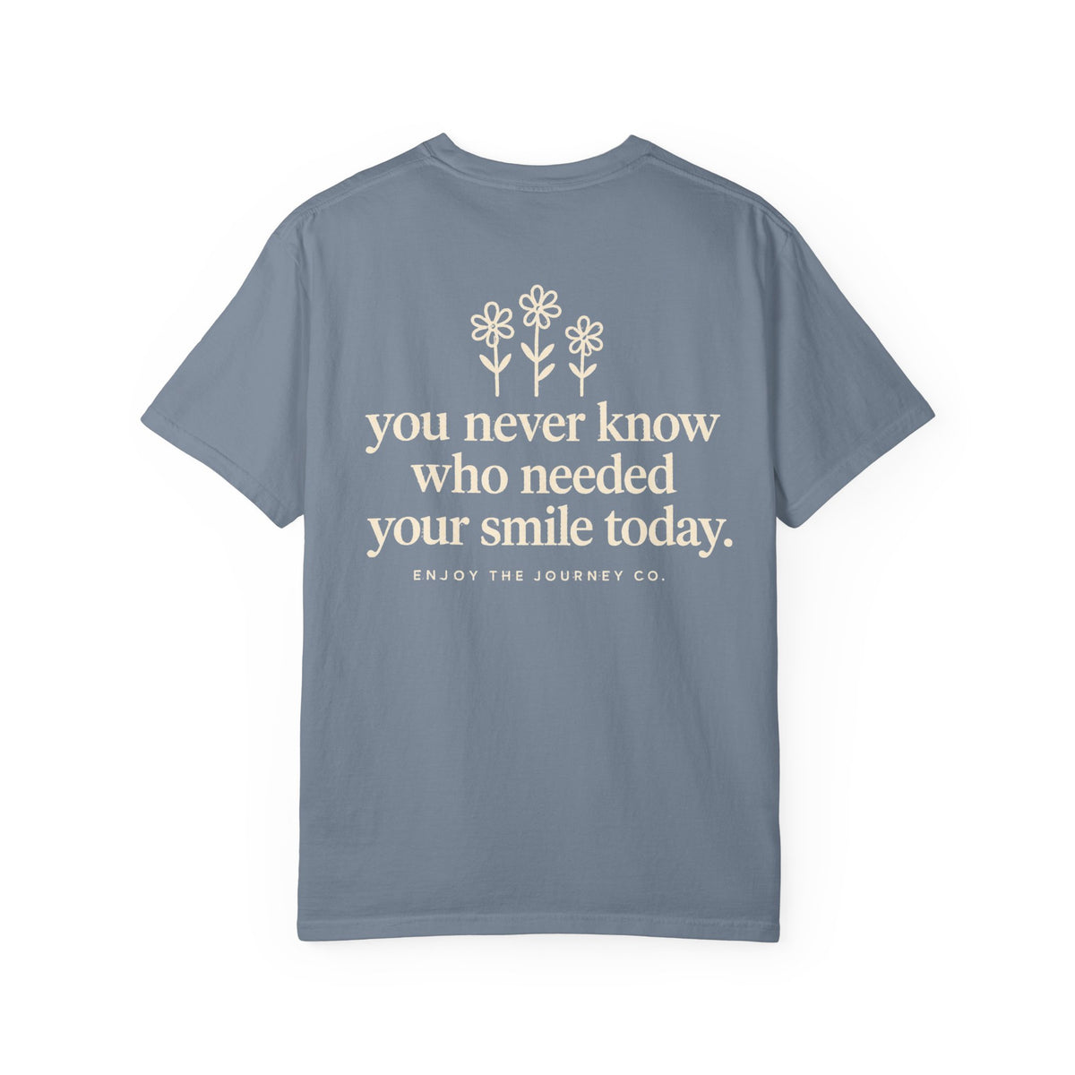 Inspirational Smile T-Shirt — “Be a reason someone smiles today” Motivational Tee