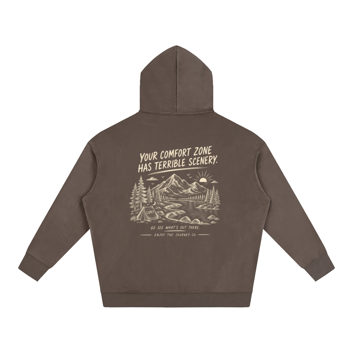 Oversize Fleeced Hoodie