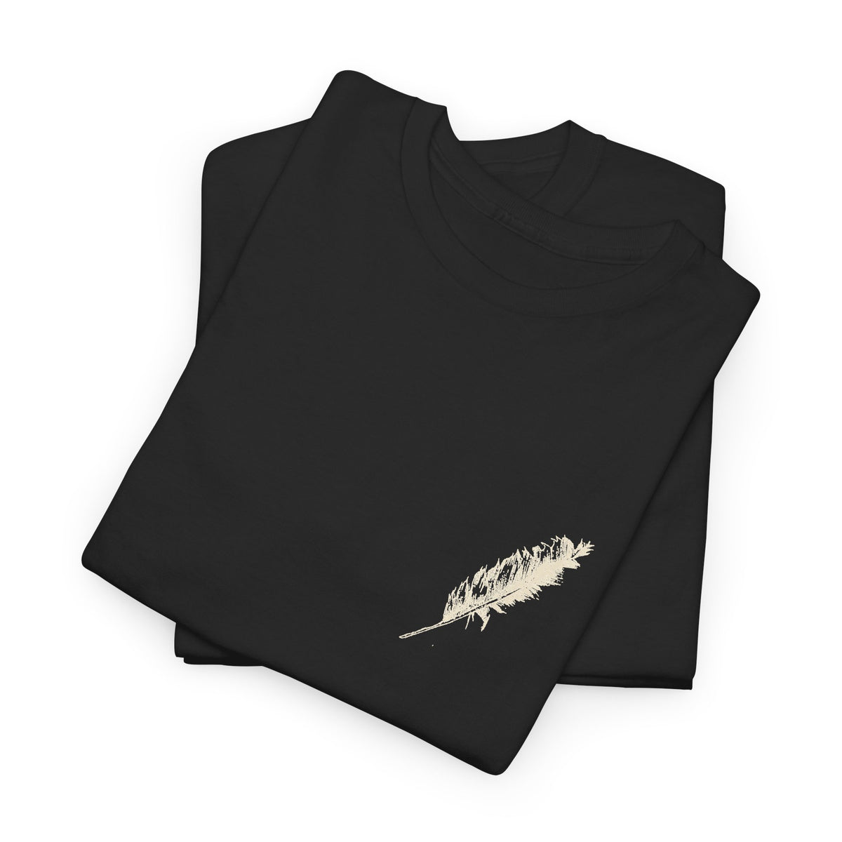 Love In It T-Shirt — Inspirational Quote Tee with Feather Accent