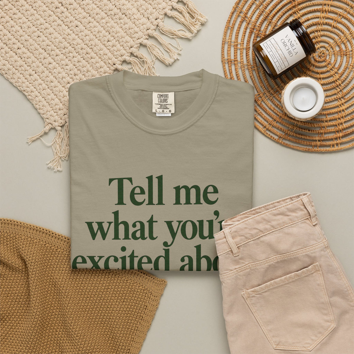 Tell Me What You’re Excited About Tee — 'Big Dreams Matter' Inspirational T-Shirt