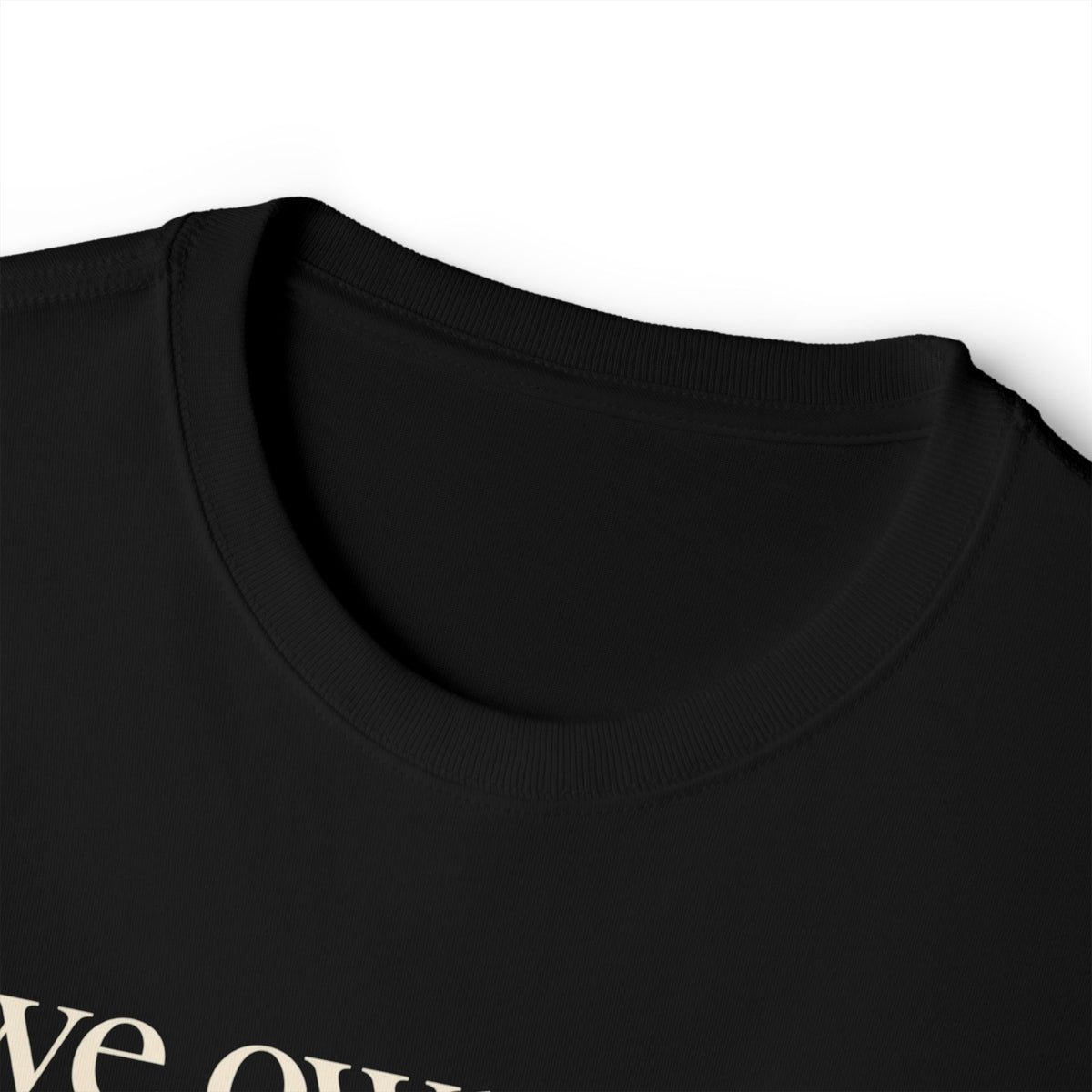 Boxy Tee — "we own all of the world's hurt together." Inspirational Graphic Shirt