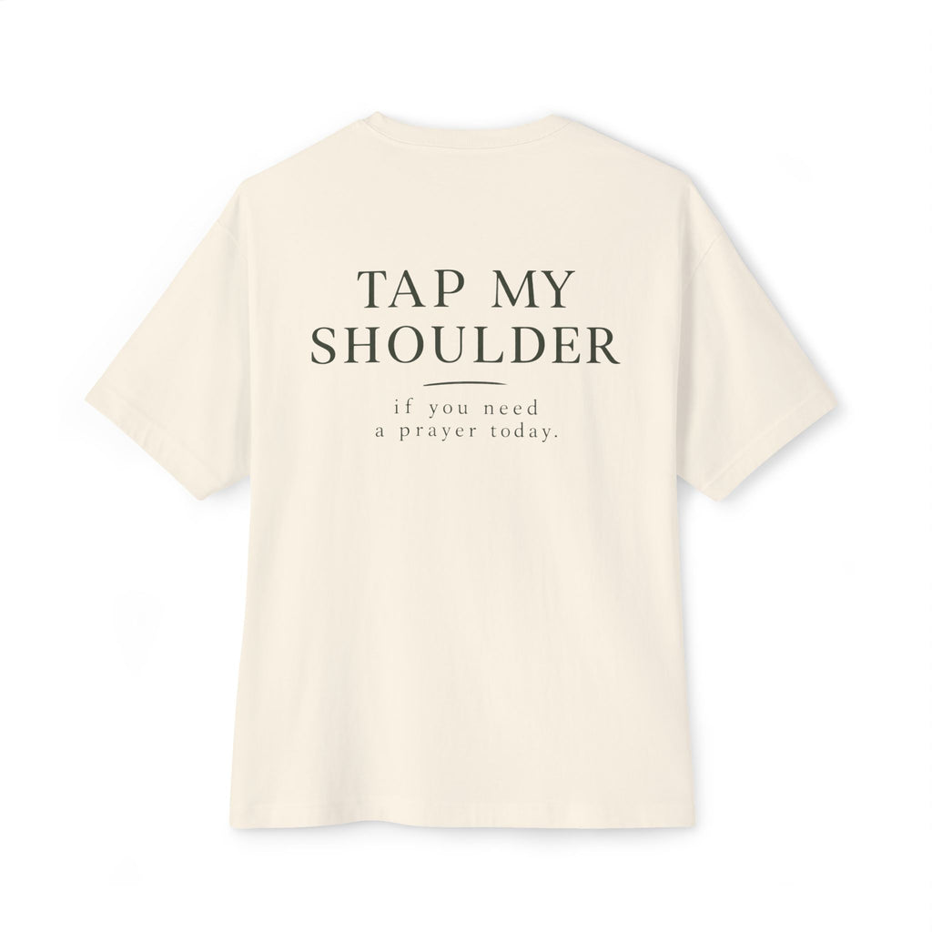 Minimal Heart Boxy Tee — Cute Pink Oversized T‑Shirt