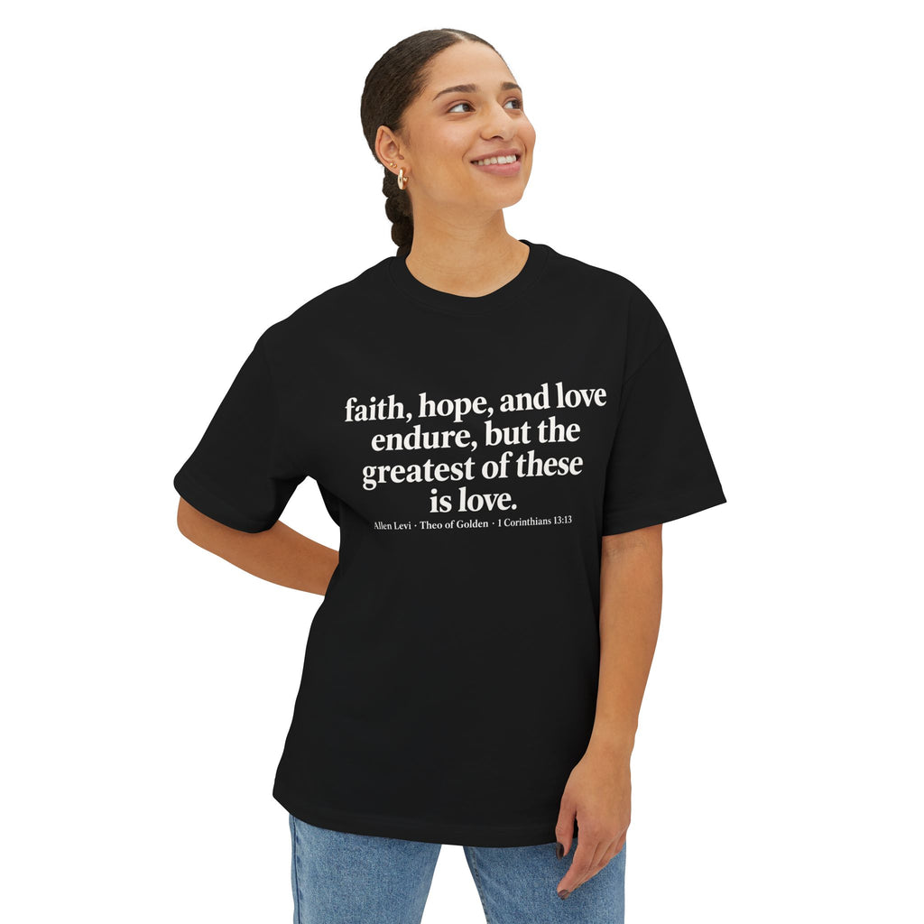 Unisex Oversized Boxy Tee
