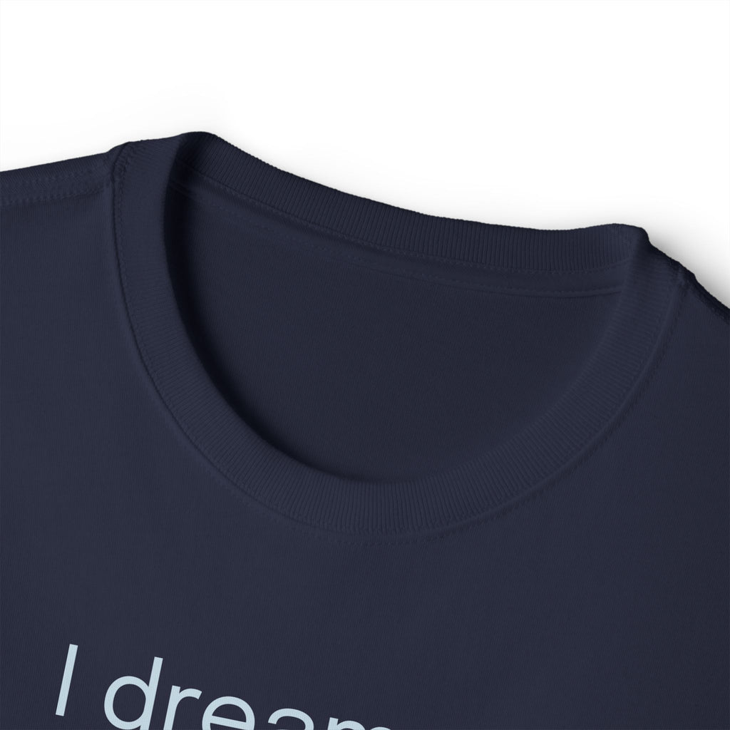 Van Gogh Quote Tee — “I dream my painting and I paint my dream” Moon Graphic