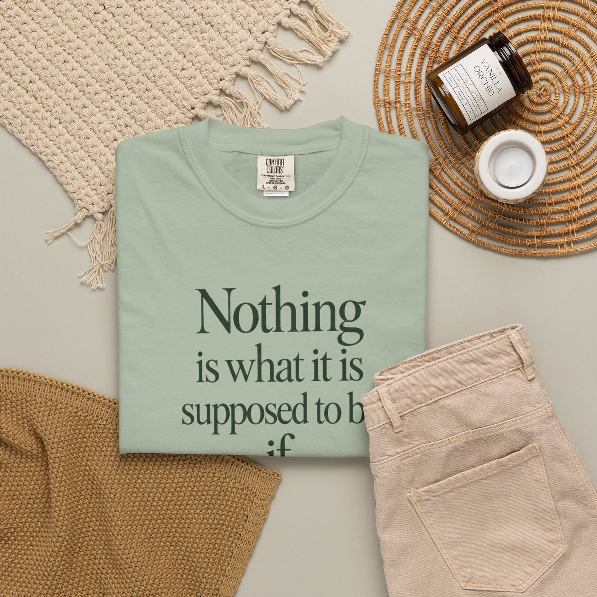 Nothing Is What It Is T-Shirt — "If Love Is Not at the Core" Inspirational Tee