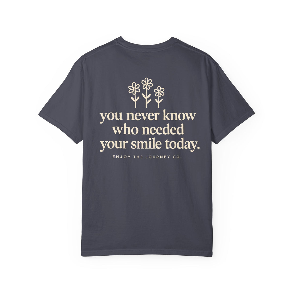 Inspirational Smile T-Shirt — “Be a reason someone smiles today” Motivational Tee