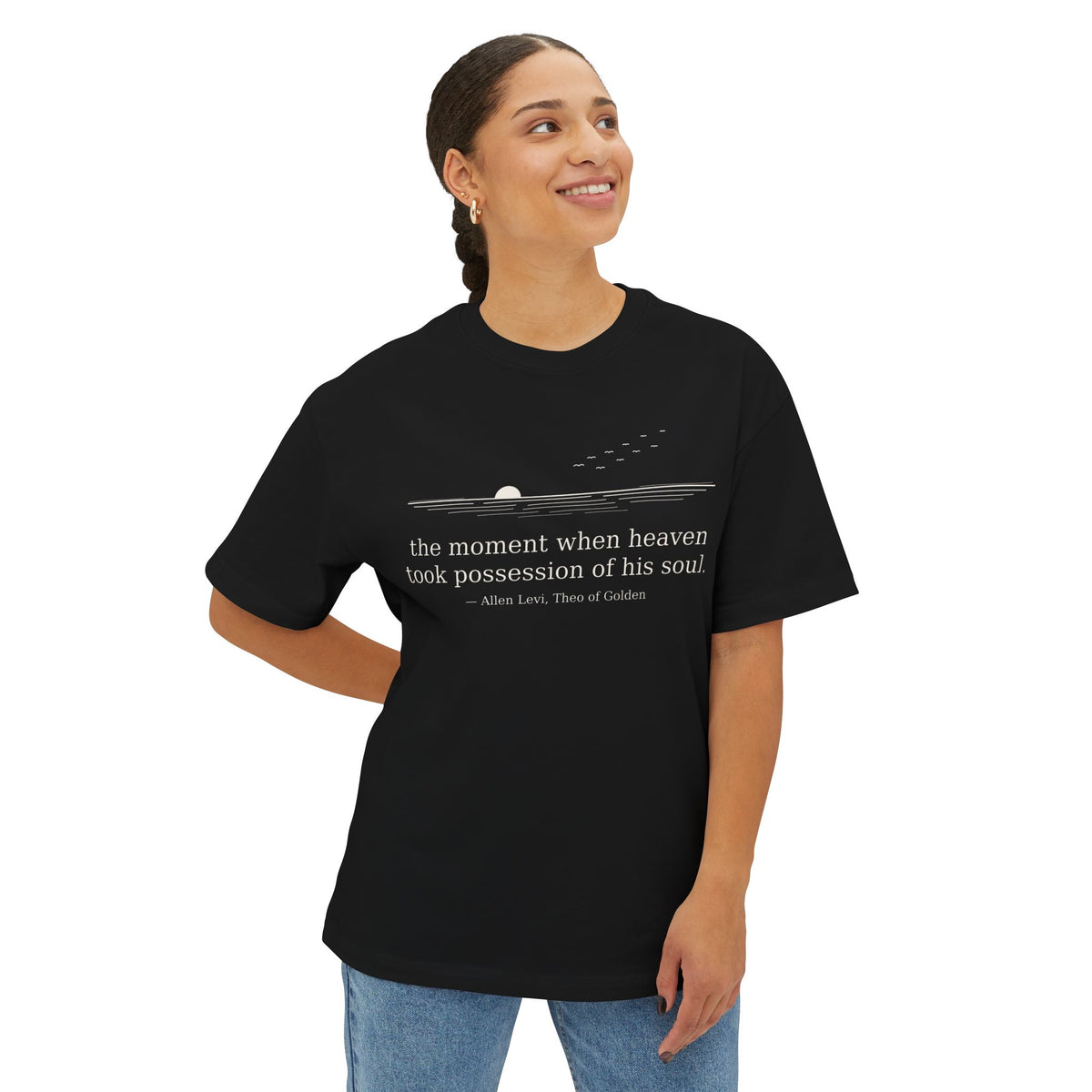 Oversized Boxy Tee — Minimal White Relaxed Fit T-Shirt