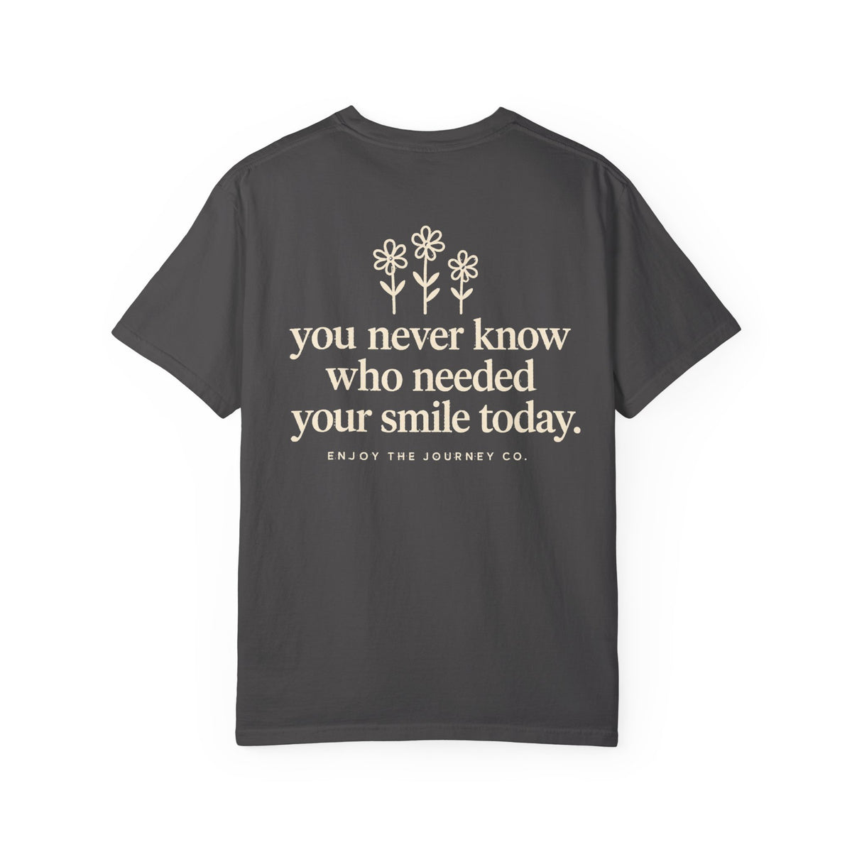 Inspirational Smile T-Shirt — “Be a reason someone smiles today” Motivational Tee